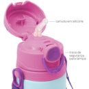 Garrafa De Alumínio Animal Fun Unicórnio 450ml