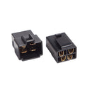 KIT CONECTOR EVUS C-035 4 VIAS COM TRAVA PRETO - PC / 10