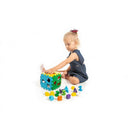 Brinquedo Educativo Cubo Educa Mais Com Blocos