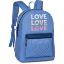 Mochila Clio Love Com Glitter 43cm Sortido