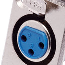 Conector Xlr Painel Metal Storm 10 Unidades