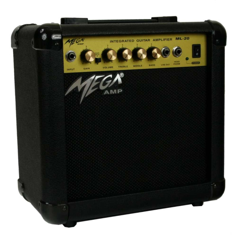 Amplificador Para Guitarra 20w Ml 20 Mega