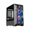 Gabinete Cooler Master Td300 Mesh Micro-atx Mini Tower Lateral De Vidro Temperado Preto  | Td300-kgnn-s00