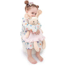 Pelúcia Coelha Belinha Rosa 53cm