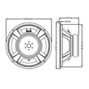 Alto-falante Profissional 150w 10 Pol 8 Ohms 10wf310b8 Atk