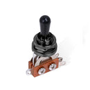 Chave Seletora 3 Posições Preta/Preta Spirit BTG-BK-BK