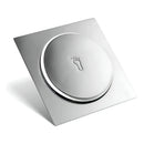 Ralo Válvula Inteligente Quadrado Aço Inox Prateado