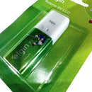 Bateria 9v Alcalina Com Lanterna Elgin