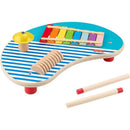 Fisher-price Wood Mesa Musical Com Instrumentos 3 Em 1