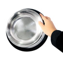 Comedouro Tigela de Ração e Água de Inox - 900ml