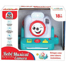 Brinquedo Educativo Para Bebê - Bebê Musical Câmera Com Som E Imagem