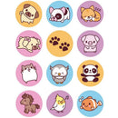 Carimbo Pedagógico Cis Stamp Linha Pets - Display Com 24 Unidades