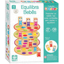 Brinquedo Educativo Equilibra Bebês Em Madeira