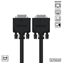 Cabo De Vídeo Vga 3+6 15 Pinos Macho Para Vga 3+6 15 Pinos Macho 28awg Puro Cobre 30 Metros - Pvm36-30
