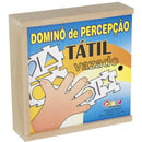 Dominó Percepção Tátil Vazado - 28 Peças
