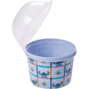 Pote Plástico Stitch Multiuso 400ml Para Lanches E Guloseimas