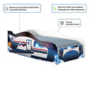 Cama Foguete Espacial Kids Solteiro