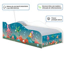 Cama Mobili Solteiro Fundo Do Mar