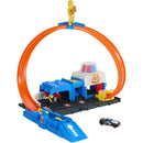 Hot Wheels Pista City Super Delegacia De Polícia Com Carro 1:64