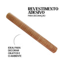 Papel Adesivo Contact Madeirado com 10 Metros
