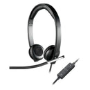 Headset Logitech H650e Estéreo com Conexão USB para Videoconferência - 981-000518