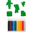 Massa Para Modelar Criativa Minecraft Maleta