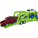 Caminhão Roma Diesel Rx Cegonheira 80cm Com 4 Pick-ups