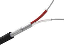 Cabo De Microfone 0,20mm 100 Mt Sc20 Preto