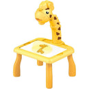 Brinquedo Para Colorir Mesa Projetor Girafinha