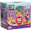 Brinquedo De Montar Mais Blocos V 60 Peças
