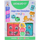 Jogo Da Memória Emocoes Cubo 2x1 Color Joy