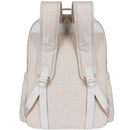 Mochila Trendy Bege Com Compartimento Para Notebook E Chaveiro