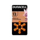 6 Baterias Auditivas 13 Duracell