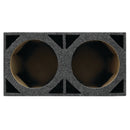 CAIXA RLP VAZIA FULL TRAP FRENTE PARA 2 ALTO FALANTE 12" CORVIN