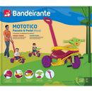Triciclo Mototico Passeio/pedal Rosa 1