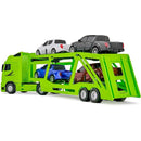 Caminhão Roma Diesel Rx Cegonheira 80cm Com 4 Pick-ups