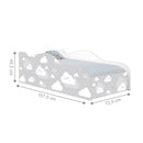 Cama Mobili Infantil Nuvem Cinza