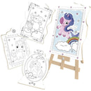 Brinquedo Para Colorir Unicórnios - Super Kit Com 4 Telas
