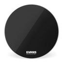 Pele De Resposta Para Bumbo 22" Evans Resonant Black BD22RBG