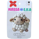 Massa De Eva Criativa Ovelha Com 4 Cores 28g