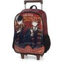 Mochila Infantil Com Rodinha Harry Potter M Vinho