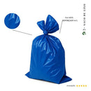 Saco De Lixo 40l Reforçado Azul 20 Und