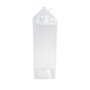 Garrafa Caixa de Leite Transparente 1 Litro