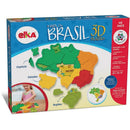 Brinquedo Para Montar Mapa Do Brasil 3d