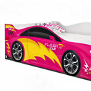 Cama Solteiro Glow Velocista Rosa