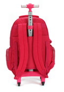 Mochila Infantil Juvenil De Rodinhas 360° Pink Up4you