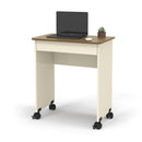 Mesa Escrivaninha Para Computador Off White Freijó