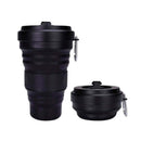 Copo Ecológico Retrátil Silicone Grande Dobrável 550ml