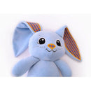 Pelucia Coelho Lucas Azul Bebe 35cm