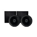 Kit Arandela Coax Ial Gp 70w 8r Quadrada Pt Leson